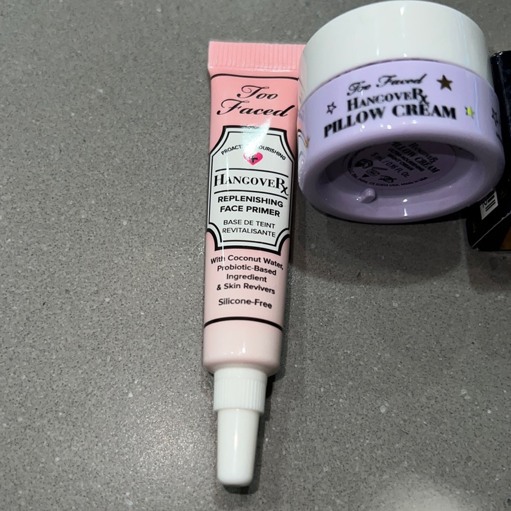 Too faced